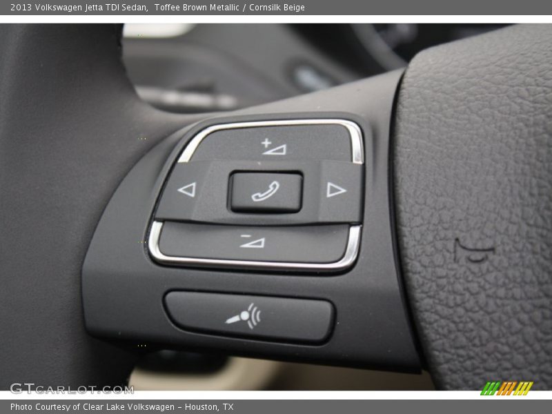 Toffee Brown Metallic / Cornsilk Beige 2013 Volkswagen Jetta TDI Sedan