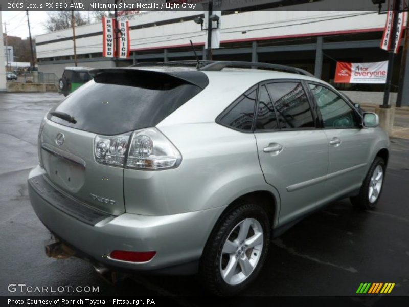 Millenium Silver Metallic / Light Gray 2005 Lexus RX 330 AWD
