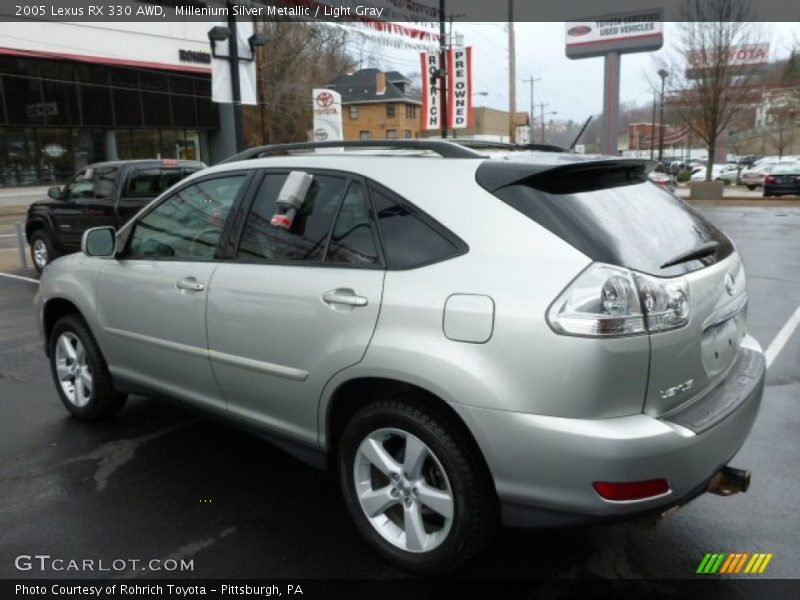 Millenium Silver Metallic / Light Gray 2005 Lexus RX 330 AWD