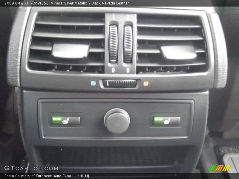 Mineral Silver Metallic / Black Nevada Leather 2009 BMW X6 xDrive35i