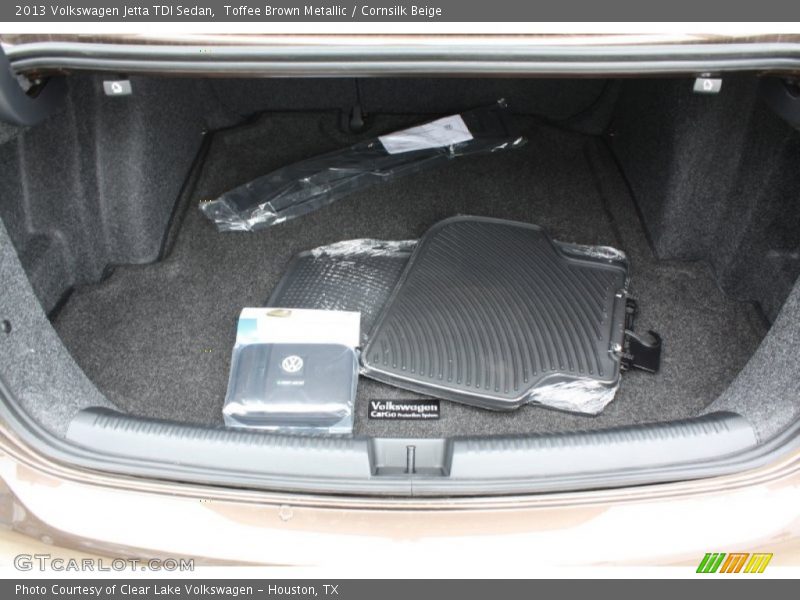 Toffee Brown Metallic / Cornsilk Beige 2013 Volkswagen Jetta TDI Sedan