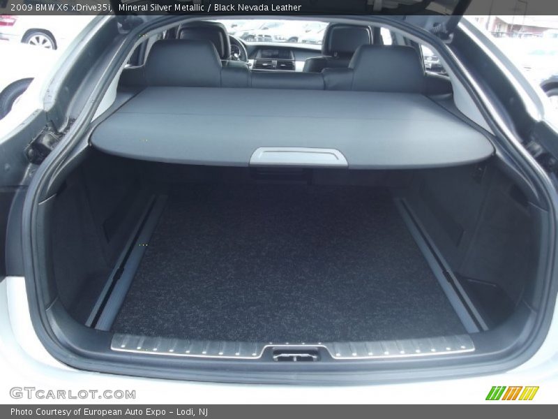 Mineral Silver Metallic / Black Nevada Leather 2009 BMW X6 xDrive35i