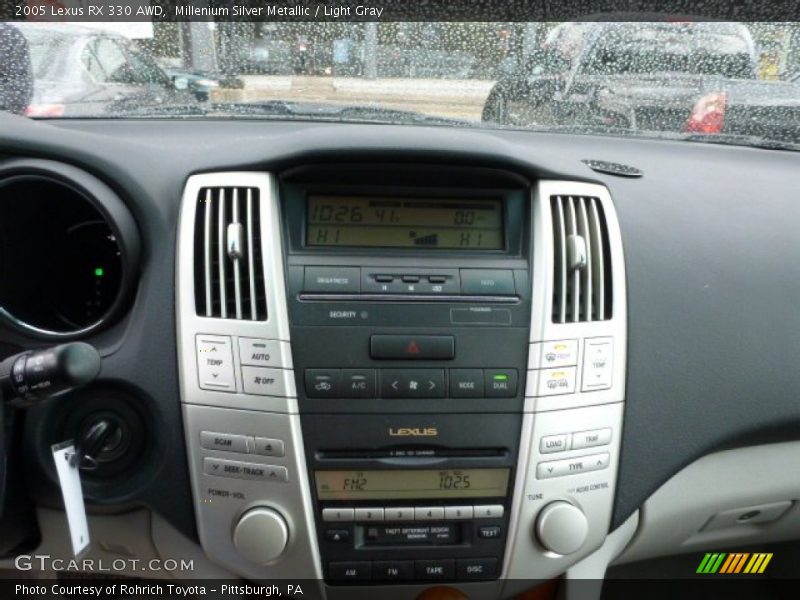 Millenium Silver Metallic / Light Gray 2005 Lexus RX 330 AWD