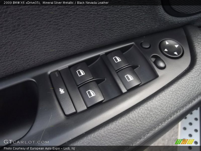 Mineral Silver Metallic / Black Nevada Leather 2009 BMW X6 xDrive35i