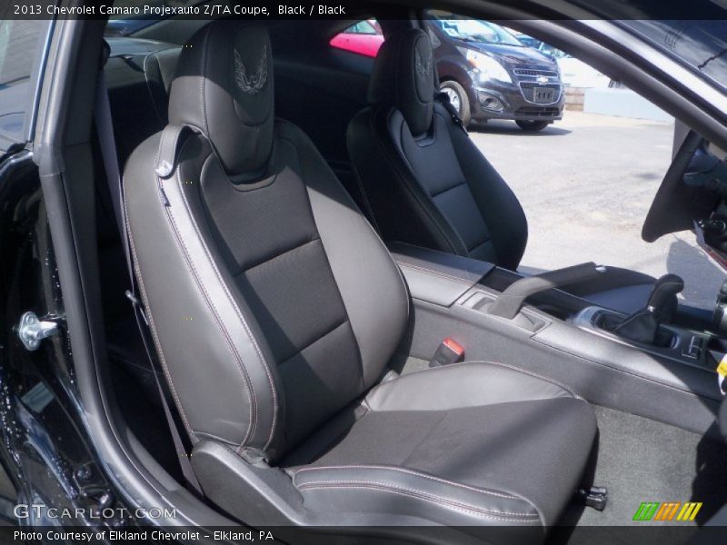  2013 Camaro Projexauto Z/TA Coupe Black Interior