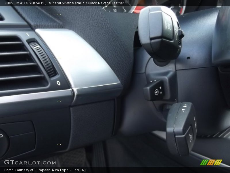 Mineral Silver Metallic / Black Nevada Leather 2009 BMW X6 xDrive35i