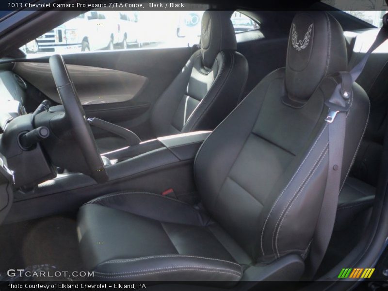  2013 Camaro Projexauto Z/TA Coupe Black Interior