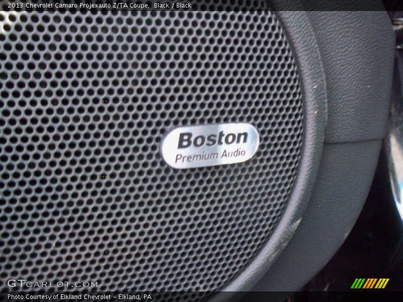 Audio System of 2013 Camaro Projexauto Z/TA Coupe