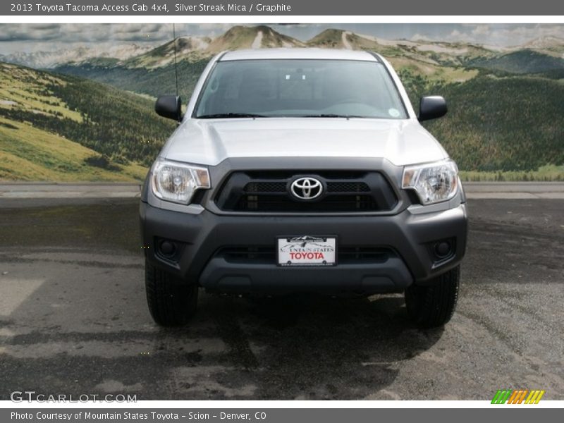 Silver Streak Mica / Graphite 2013 Toyota Tacoma Access Cab 4x4