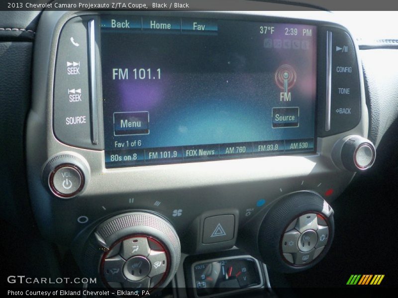 Controls of 2013 Camaro Projexauto Z/TA Coupe