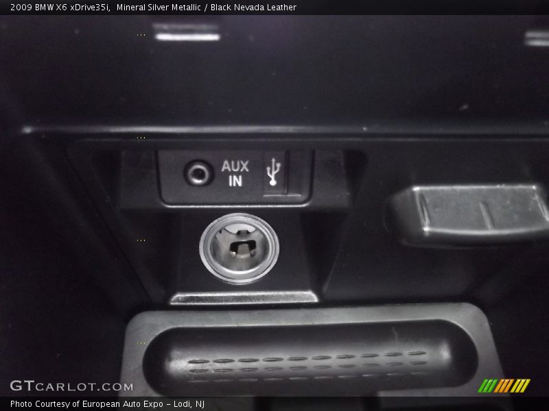 Mineral Silver Metallic / Black Nevada Leather 2009 BMW X6 xDrive35i
