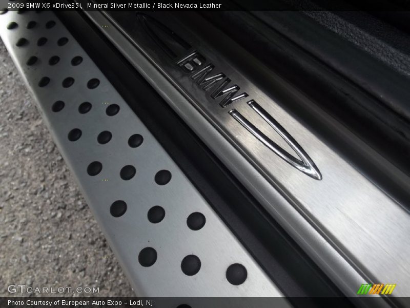 Mineral Silver Metallic / Black Nevada Leather 2009 BMW X6 xDrive35i