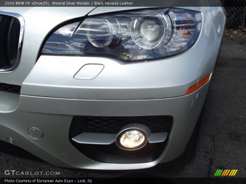 Mineral Silver Metallic / Black Nevada Leather 2009 BMW X6 xDrive35i