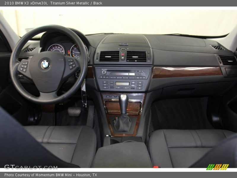 Titanium Silver Metallic / Black 2010 BMW X3 xDrive30i