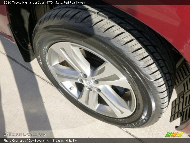 Salsa Red Pearl / Ash 2010 Toyota Highlander Sport 4WD