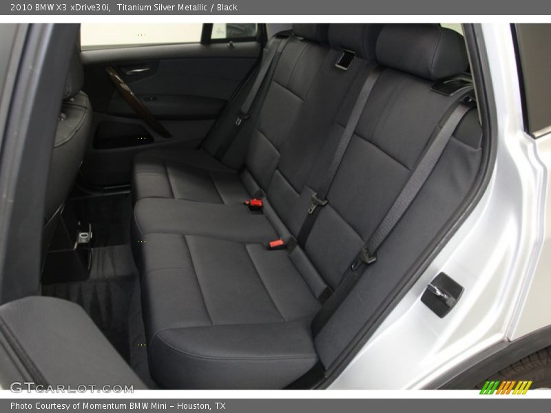 Titanium Silver Metallic / Black 2010 BMW X3 xDrive30i