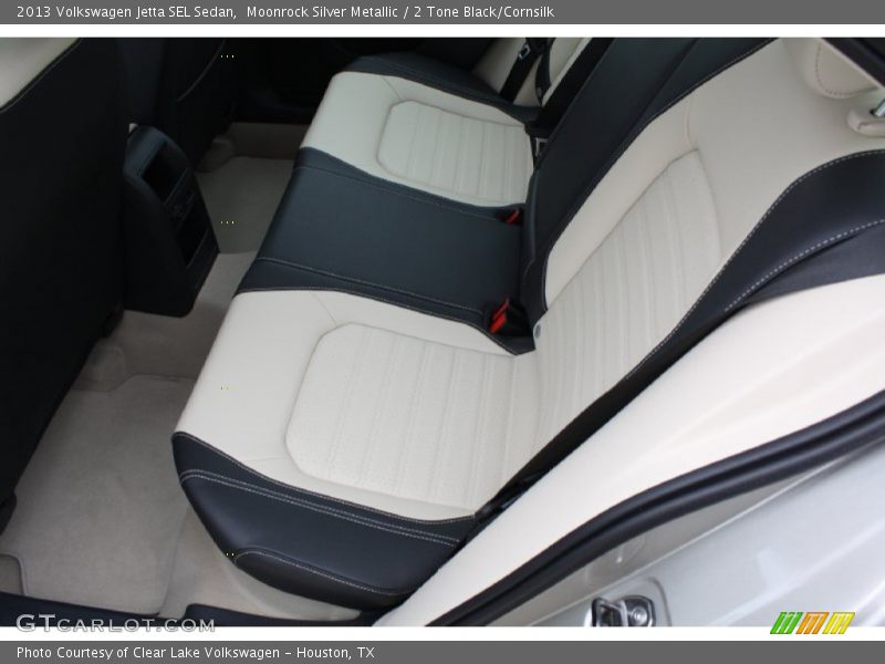 Moonrock Silver Metallic / 2 Tone Black/Cornsilk 2013 Volkswagen Jetta SEL Sedan
