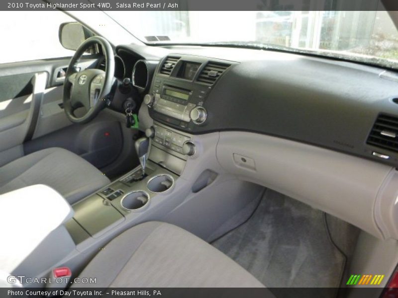 Salsa Red Pearl / Ash 2010 Toyota Highlander Sport 4WD