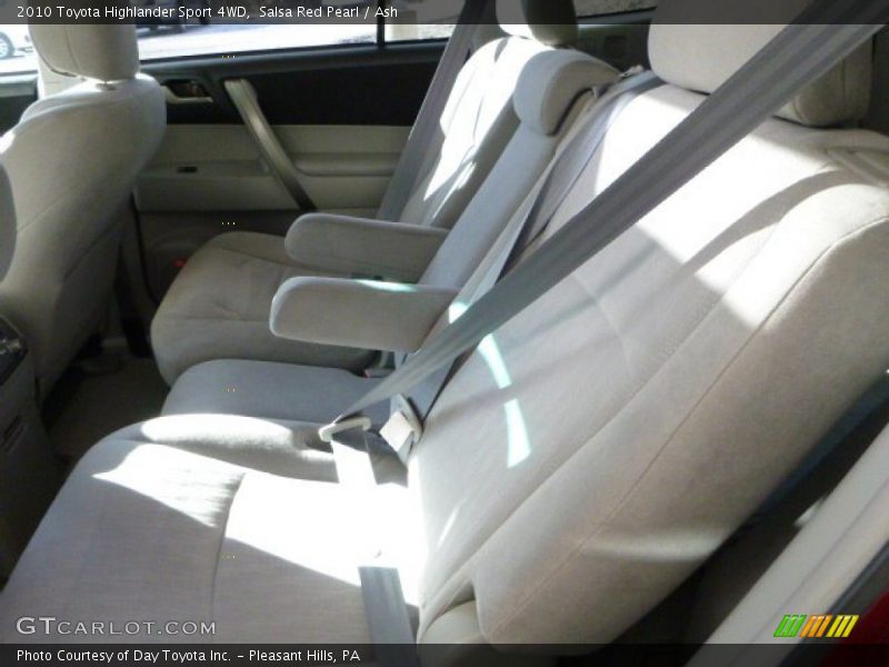 Salsa Red Pearl / Ash 2010 Toyota Highlander Sport 4WD