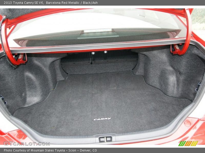Barcelona Red Metallic / Black/Ash 2013 Toyota Camry SE V6