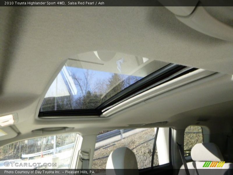 Salsa Red Pearl / Ash 2010 Toyota Highlander Sport 4WD