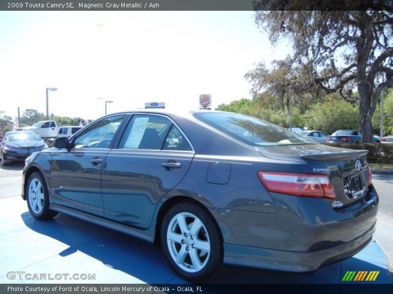 Magnetic Gray Metallic / Ash 2009 Toyota Camry SE