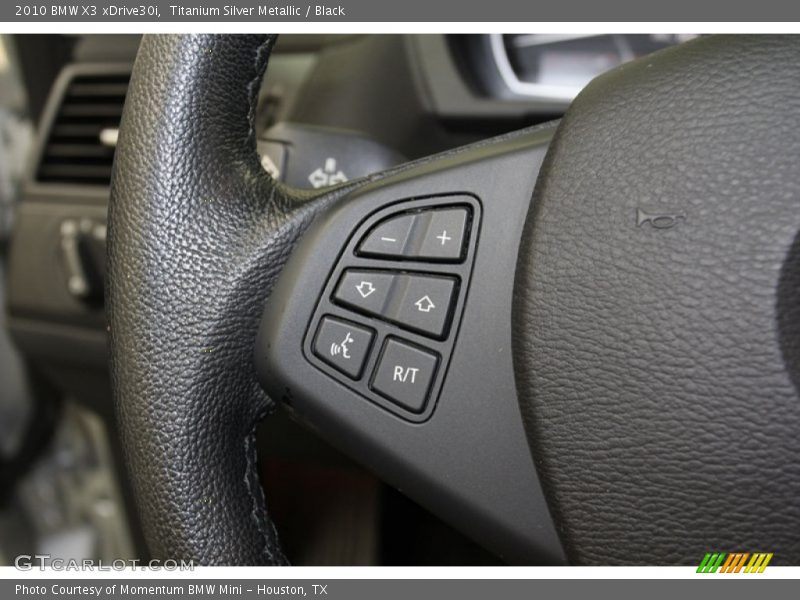Titanium Silver Metallic / Black 2010 BMW X3 xDrive30i