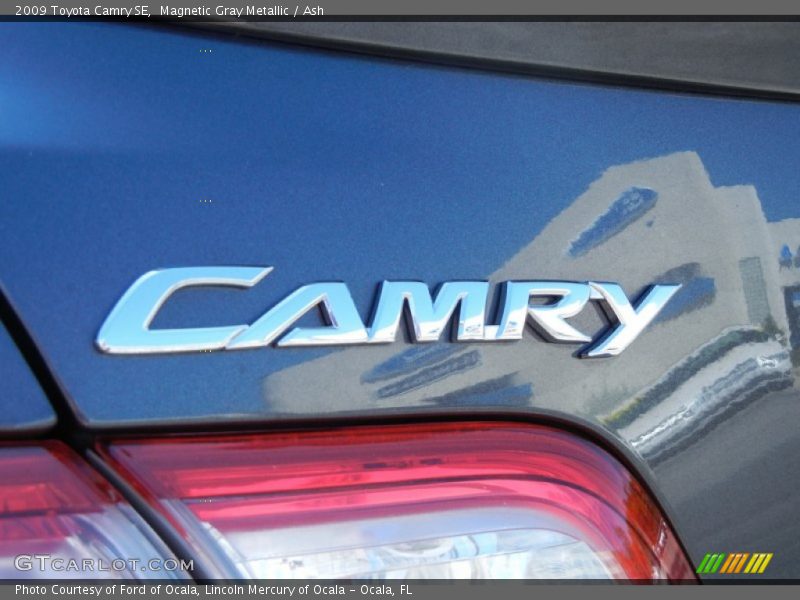 Magnetic Gray Metallic / Ash 2009 Toyota Camry SE