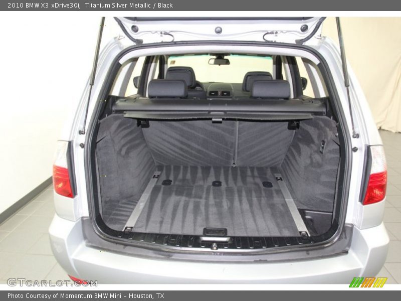 Titanium Silver Metallic / Black 2010 BMW X3 xDrive30i