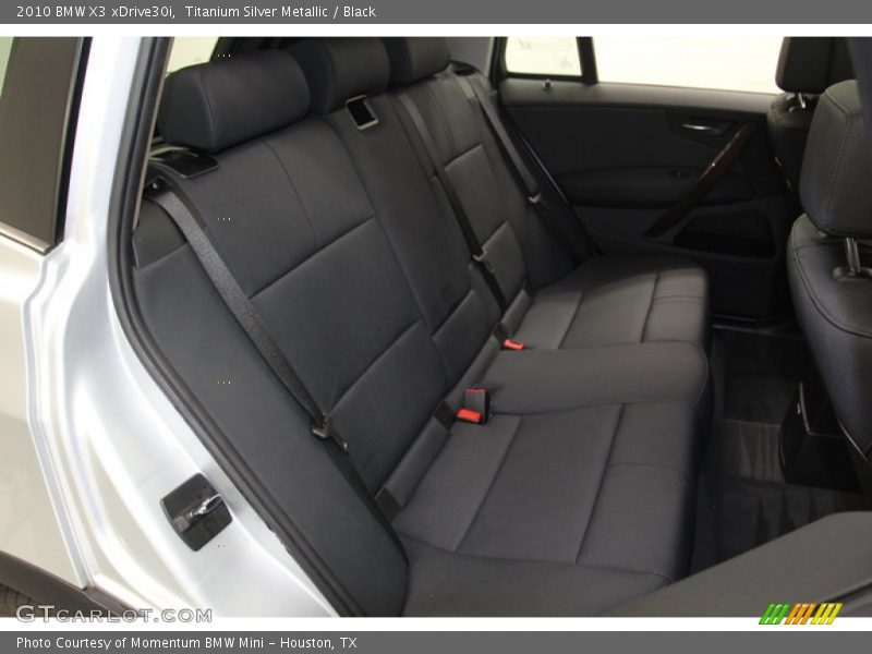 Titanium Silver Metallic / Black 2010 BMW X3 xDrive30i