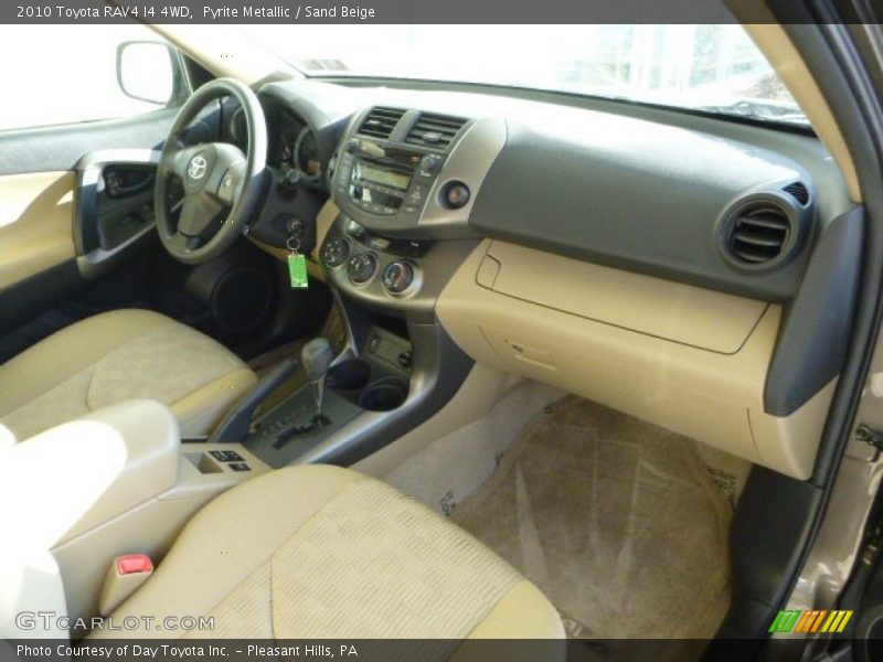 Pyrite Metallic / Sand Beige 2010 Toyota RAV4 I4 4WD