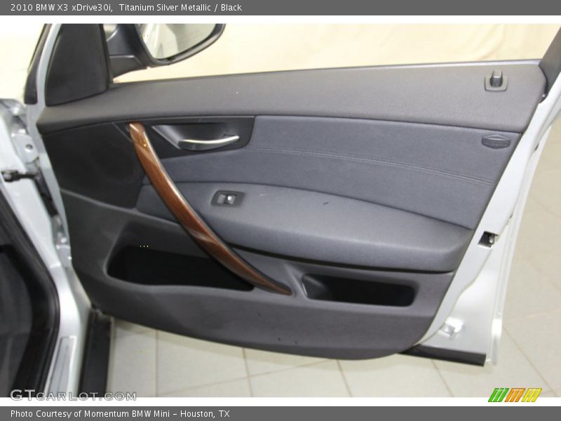 Titanium Silver Metallic / Black 2010 BMW X3 xDrive30i