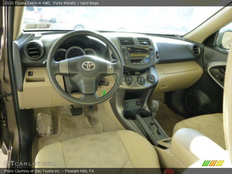 Pyrite Metallic / Sand Beige 2010 Toyota RAV4 I4 4WD