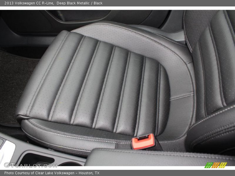 Deep Black Metallic / Black 2013 Volkswagen CC R-Line
