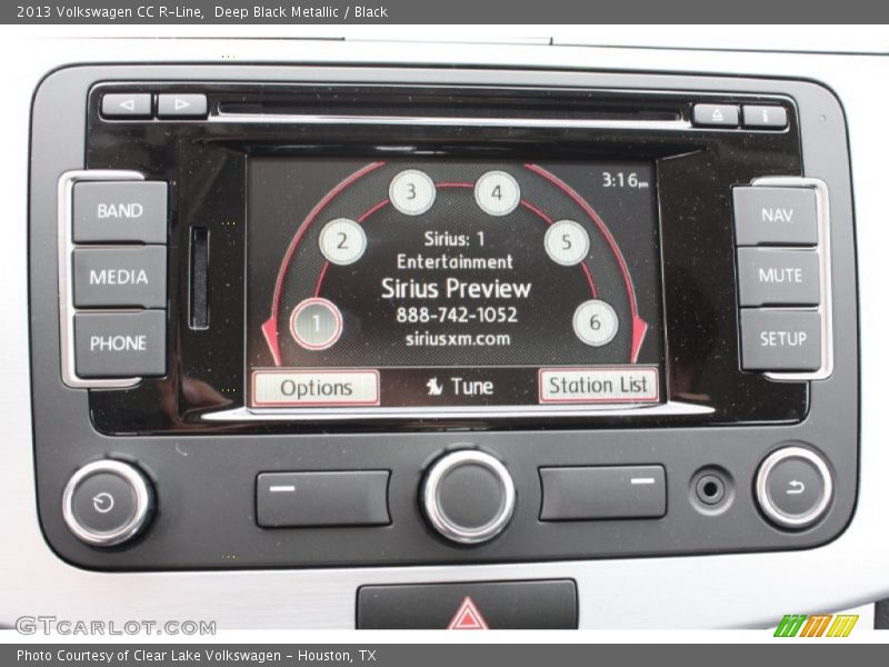 Controls of 2013 CC R-Line