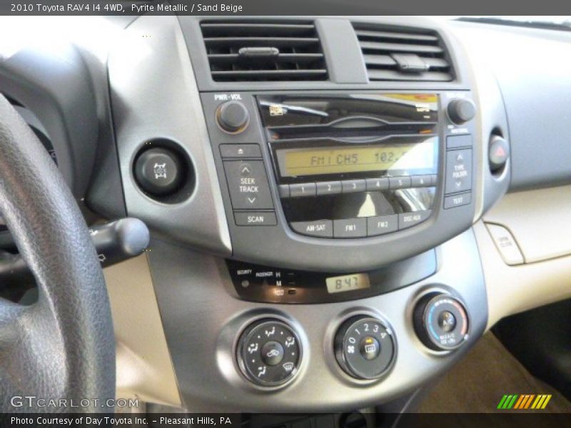 Pyrite Metallic / Sand Beige 2010 Toyota RAV4 I4 4WD