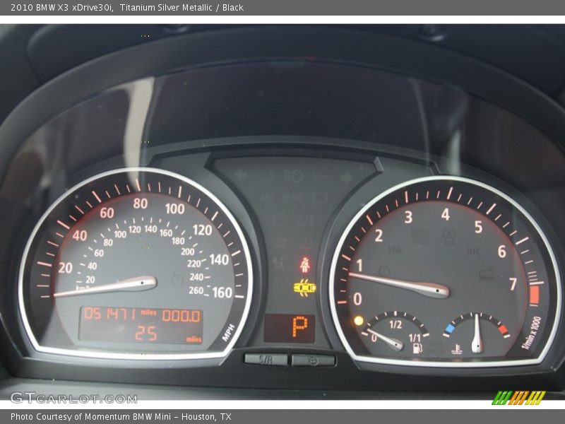 Titanium Silver Metallic / Black 2010 BMW X3 xDrive30i