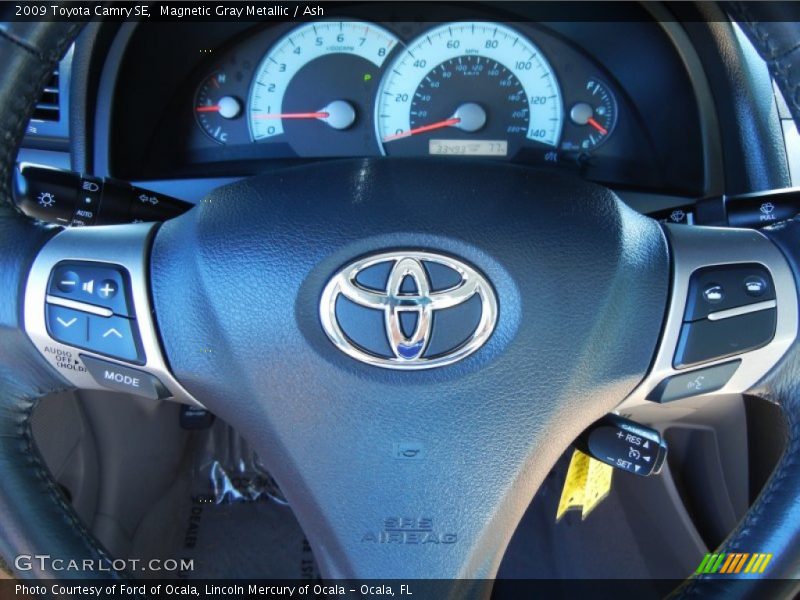 Magnetic Gray Metallic / Ash 2009 Toyota Camry SE