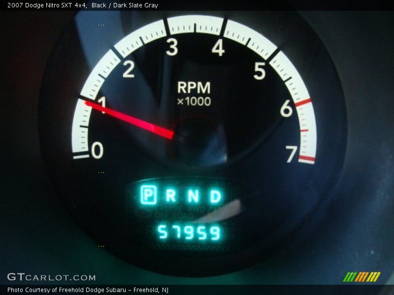 Black / Dark Slate Gray 2007 Dodge Nitro SXT 4x4