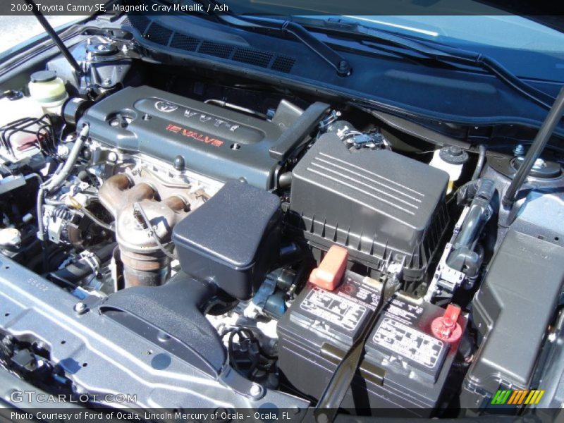Magnetic Gray Metallic / Ash 2009 Toyota Camry SE