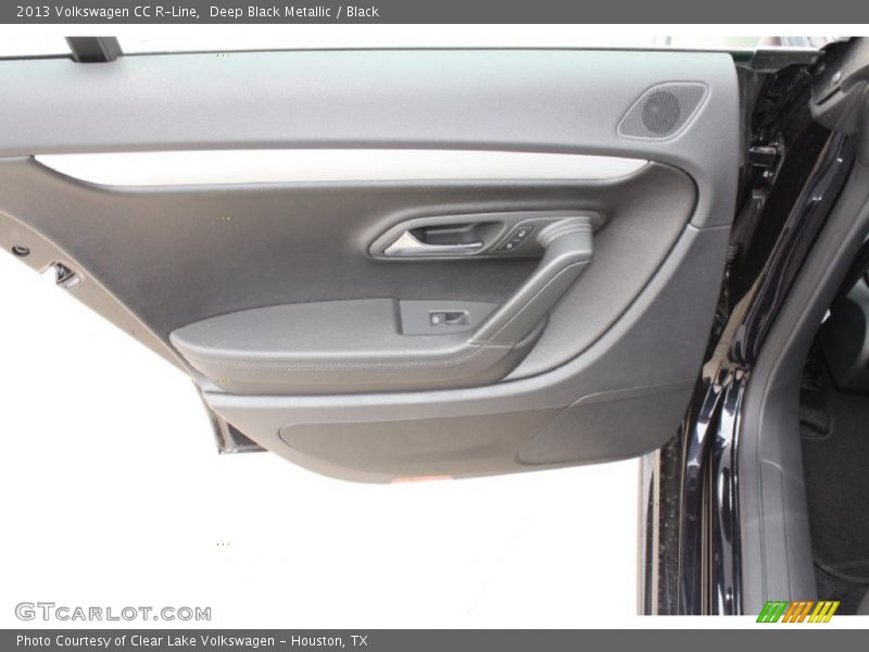 Deep Black Metallic / Black 2013 Volkswagen CC R-Line