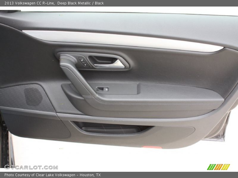 Deep Black Metallic / Black 2013 Volkswagen CC R-Line