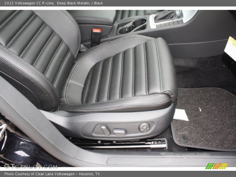 Deep Black Metallic / Black 2013 Volkswagen CC R-Line