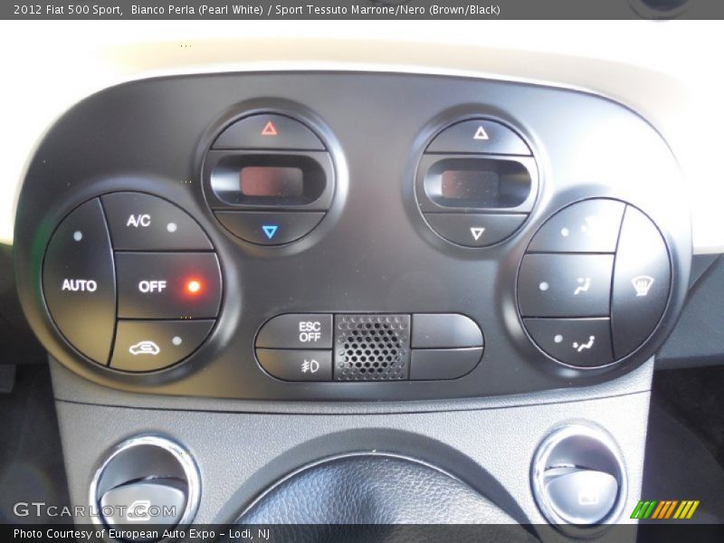 Controls of 2012 500 Sport