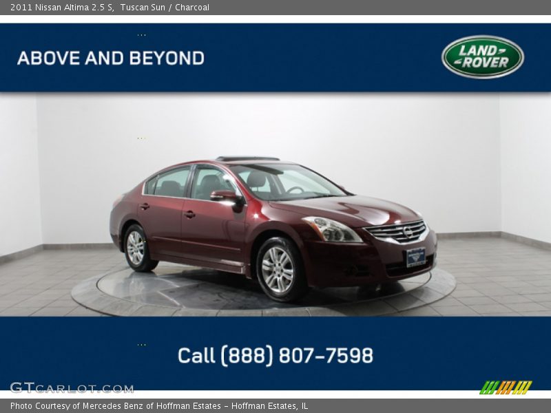 Tuscan Sun / Charcoal 2011 Nissan Altima 2.5 S