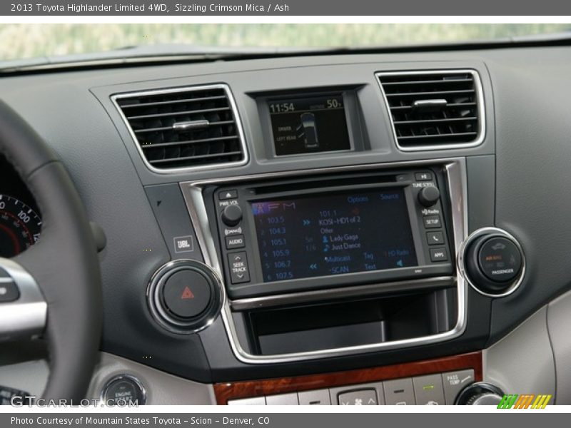Sizzling Crimson Mica / Ash 2013 Toyota Highlander Limited 4WD