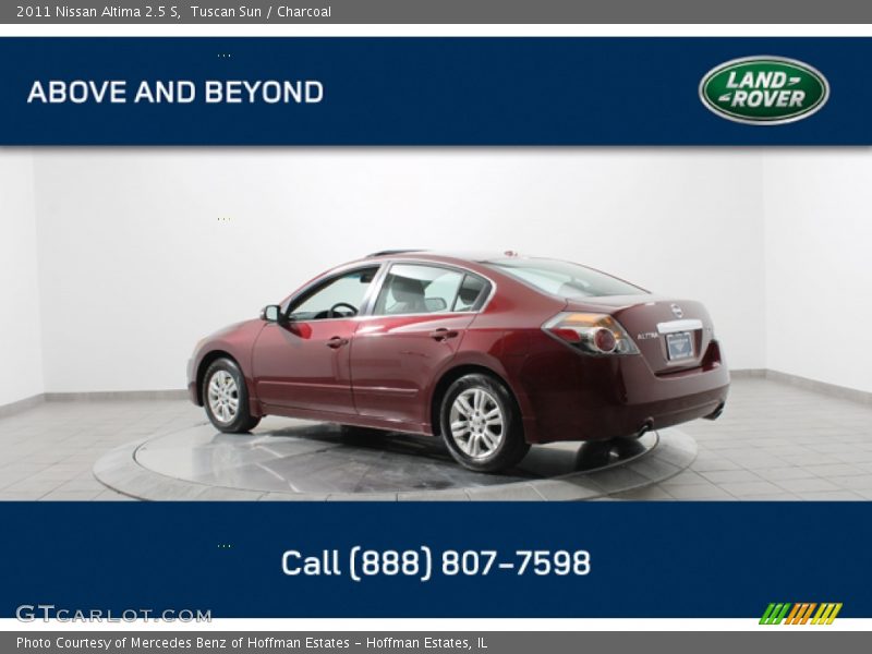 Tuscan Sun / Charcoal 2011 Nissan Altima 2.5 S
