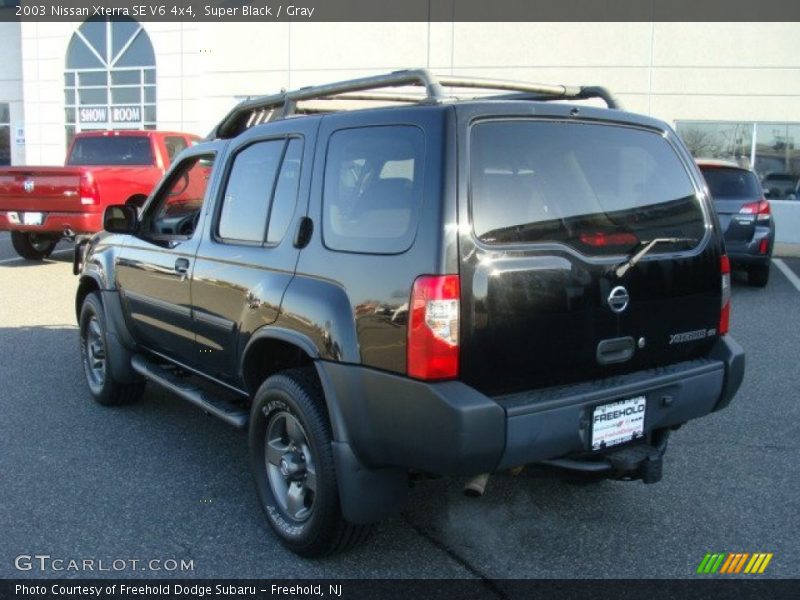 Super Black / Gray 2003 Nissan Xterra SE V6 4x4