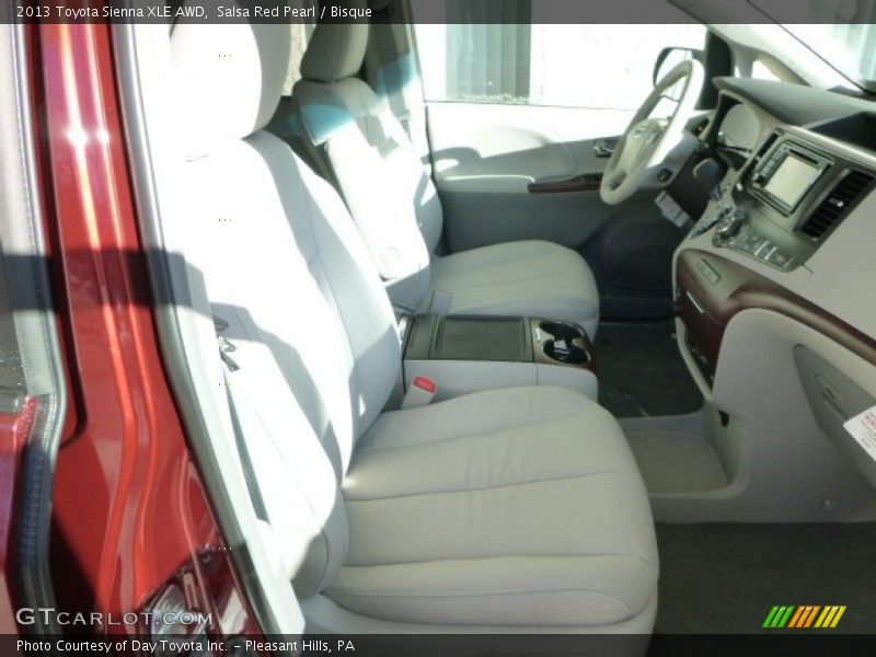 Salsa Red Pearl / Bisque 2013 Toyota Sienna XLE AWD