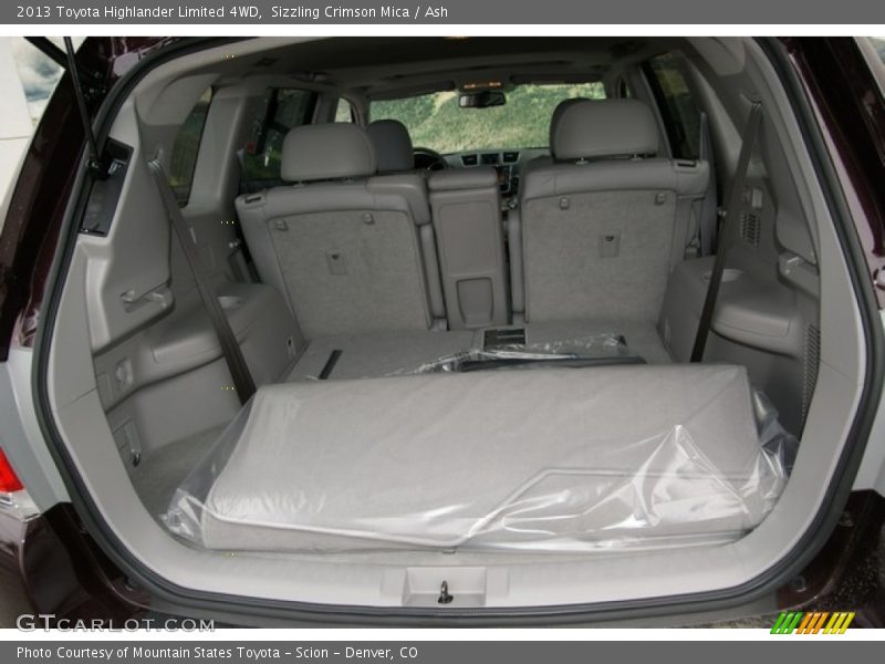 Sizzling Crimson Mica / Ash 2013 Toyota Highlander Limited 4WD